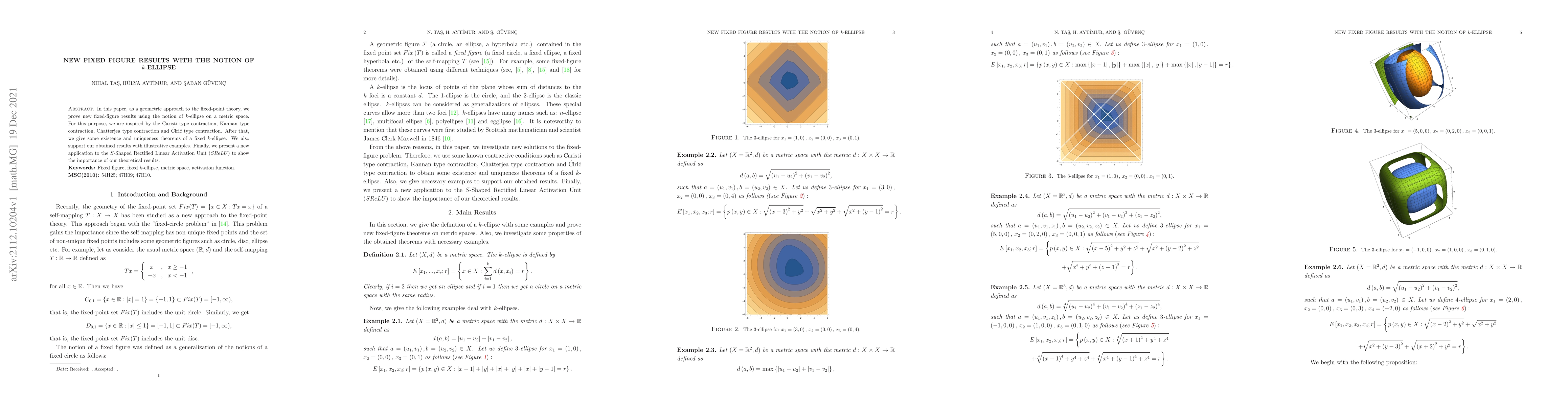 Thumbnail for New Fixed Figure Results with the Notion of $k$-Ellipse