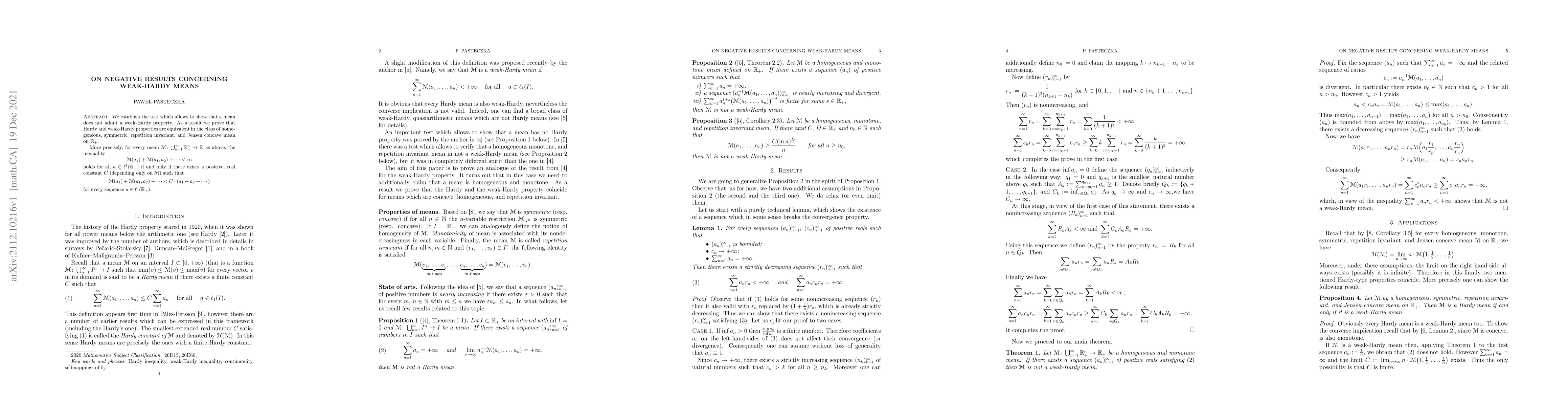 Thumbnail for On negative results concerning weak-Hardy means