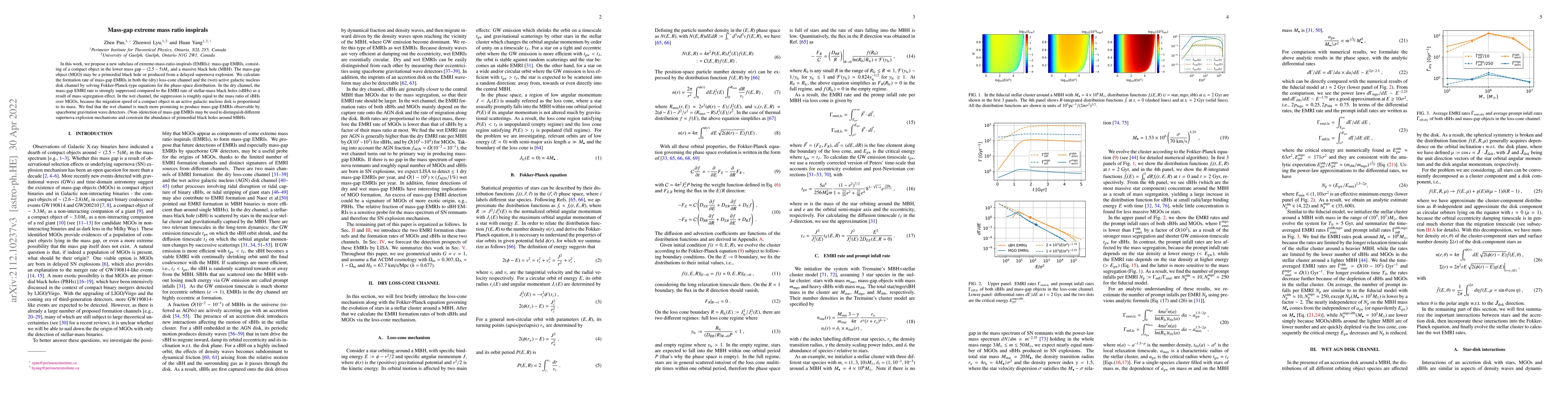 Thumbnail for Mass-gap extreme mass ratio inspirals