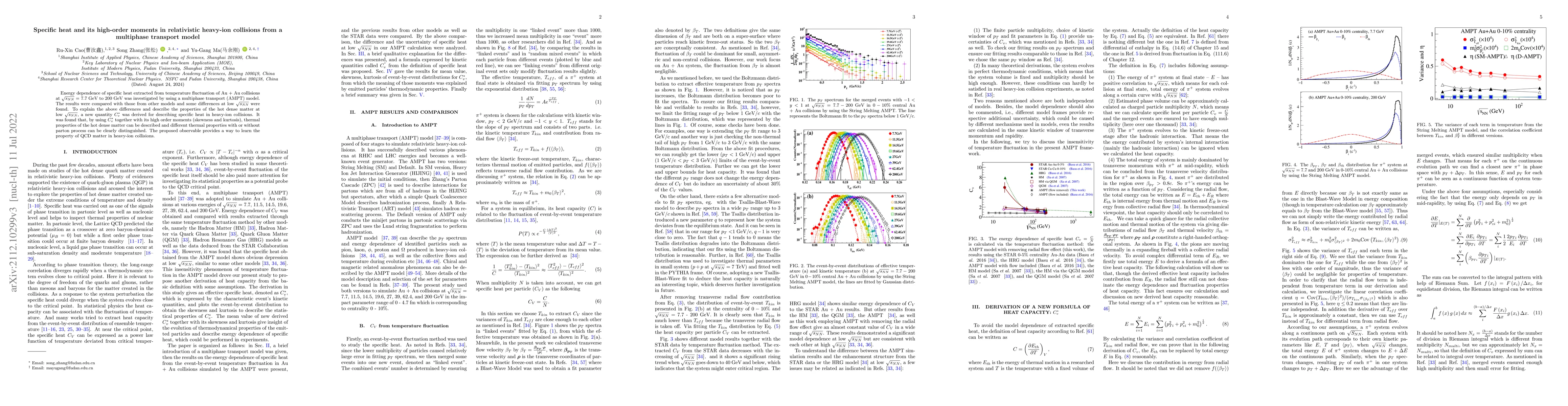 Thumbnail for Specific heat and its high-order moments in relativistic heavy-ion
  collisions from a multiphase transport model