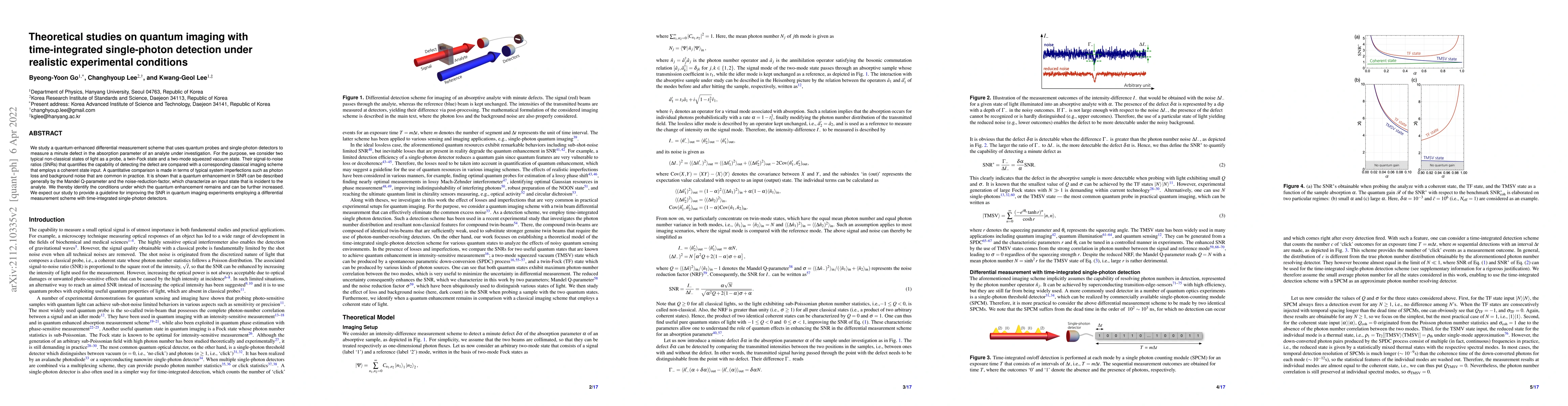 Thumbnail for Theoretical studies on quantum imaging with time-integrated
  single-photon detection under realistic experimental conditions