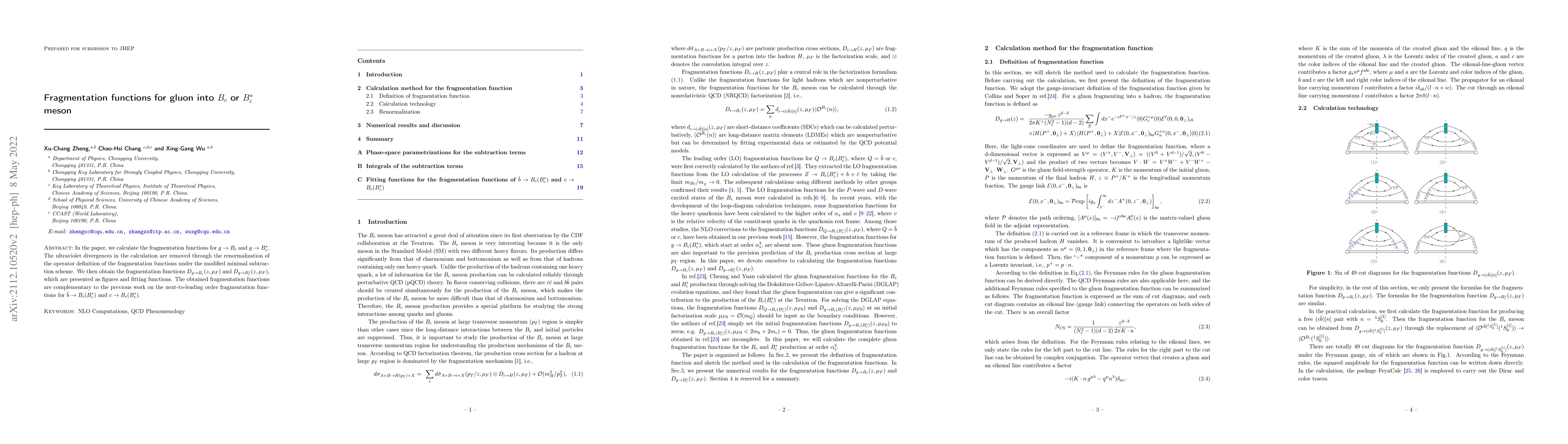 Thumbnail for Fragmentation functions for gluon into $B_c$ or $B_c^*$ meson