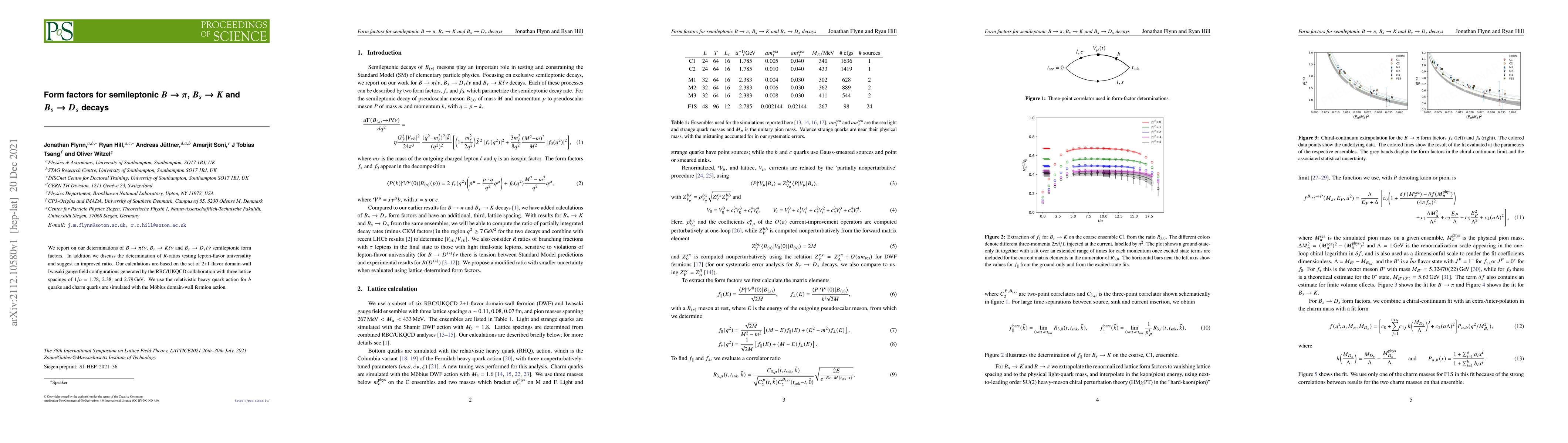 Thumbnail for Form factors for semileptonic $B\to\pi$, $B_s\to K$ and $B_s\to D_s$
  decays