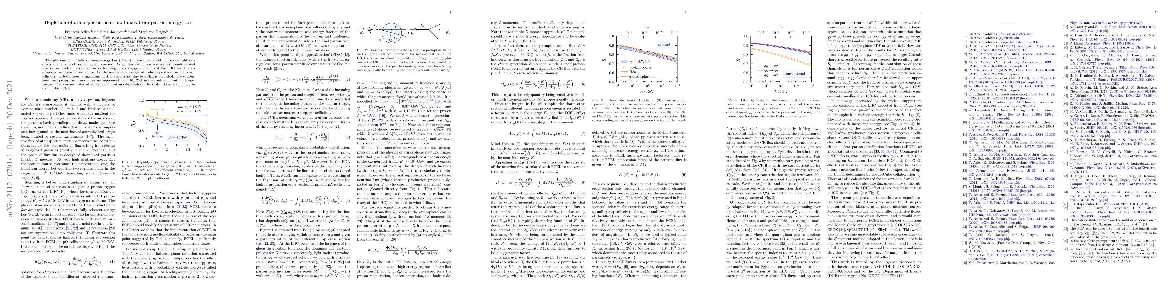 Thumbnail for Depletion of atmospheric neutrino fluxes from parton energy loss