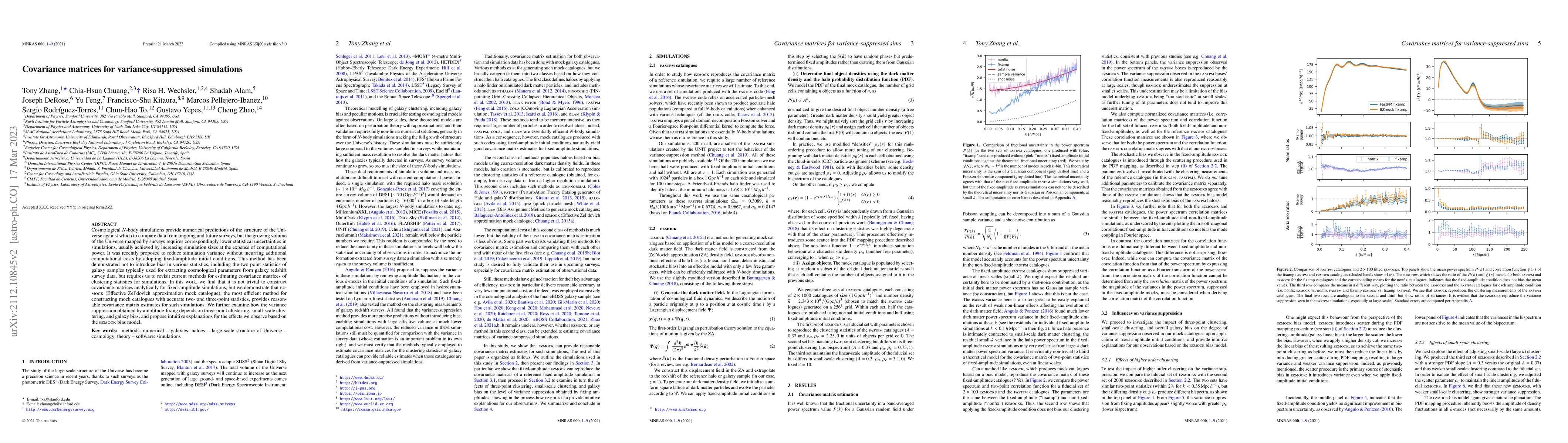 Thumbnail for Covariance matrices for variance-suppressed simulations