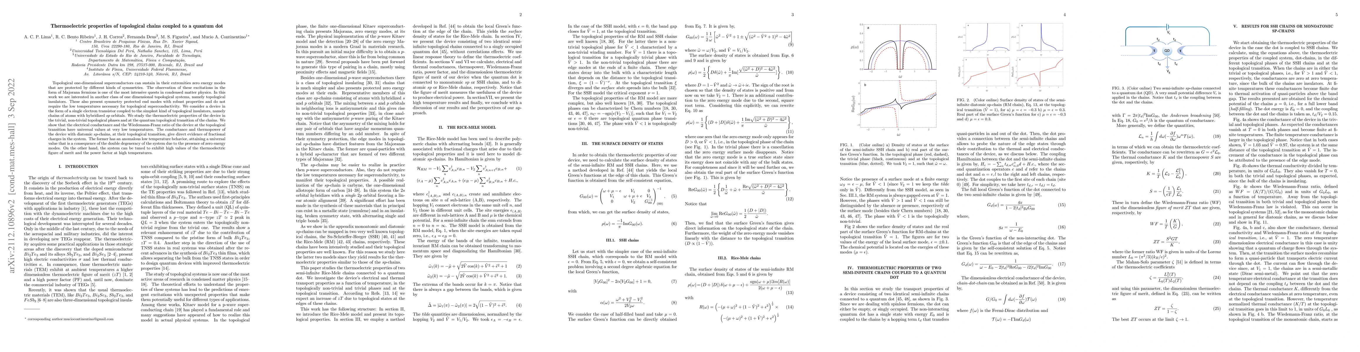 Thumbnail for Thermoelectric properties of topological chains coupled to a quantum dot