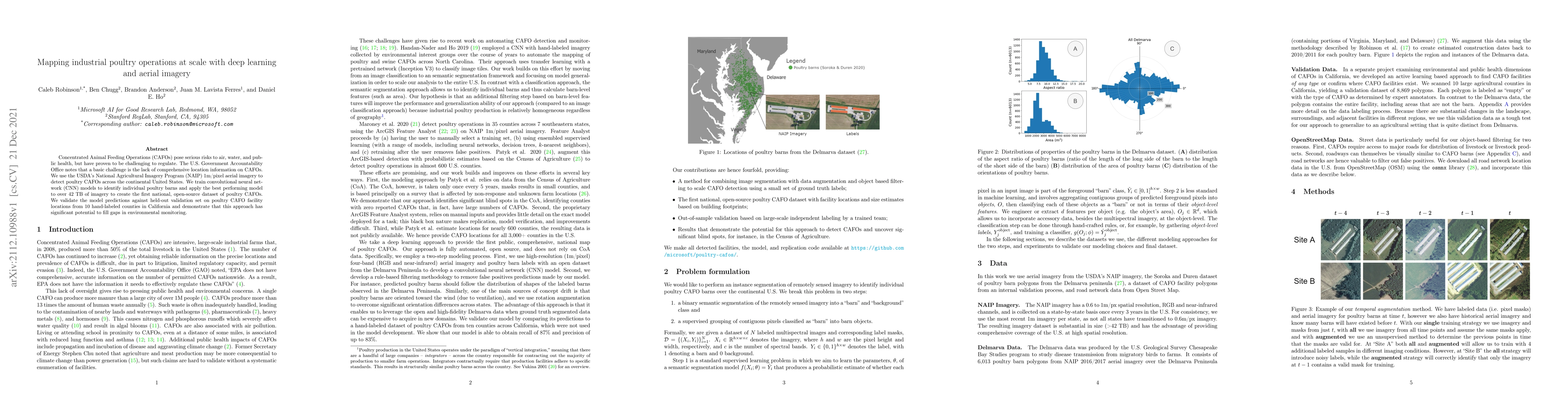Thumbnail for Mapping industrial poultry operations at scale with deep learning and
  aerial imagery