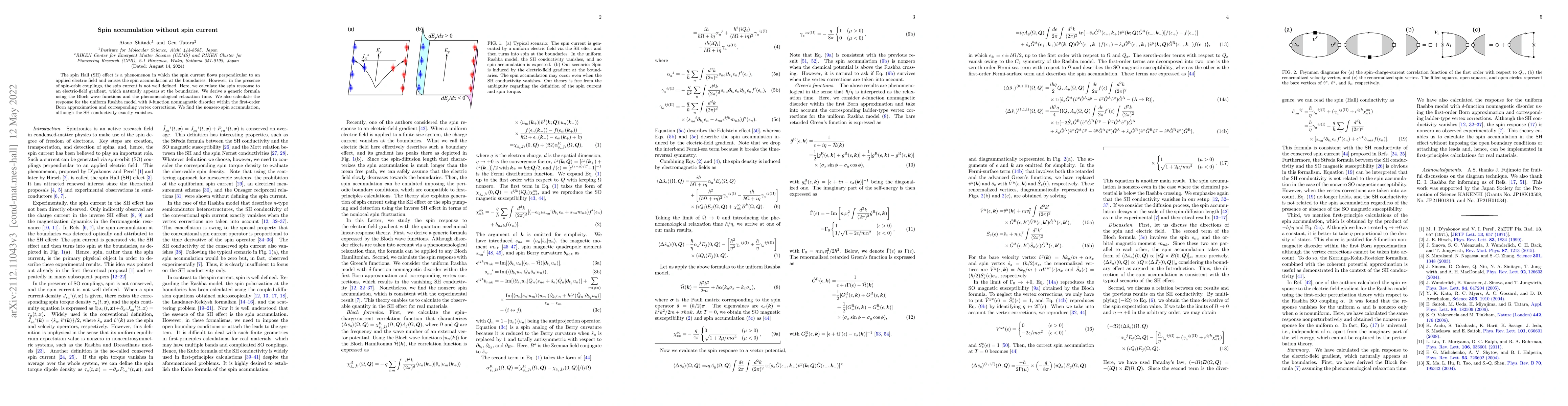 Thumbnail for Spin accumulation without spin current