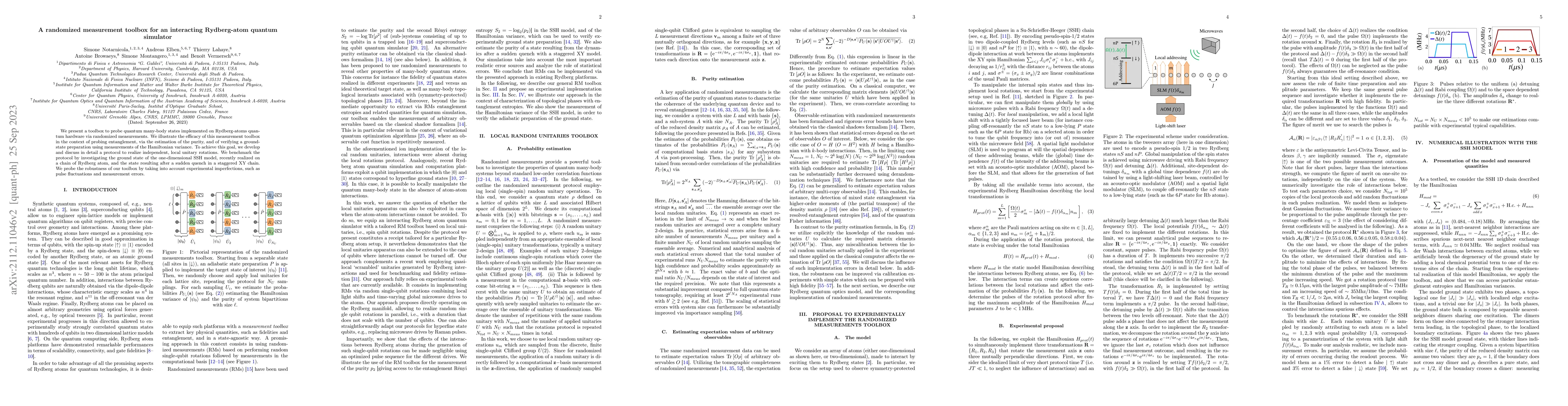 Thumbnail for A randomized measurement toolbox for an interacting Rydberg-atom quantum
  simulator