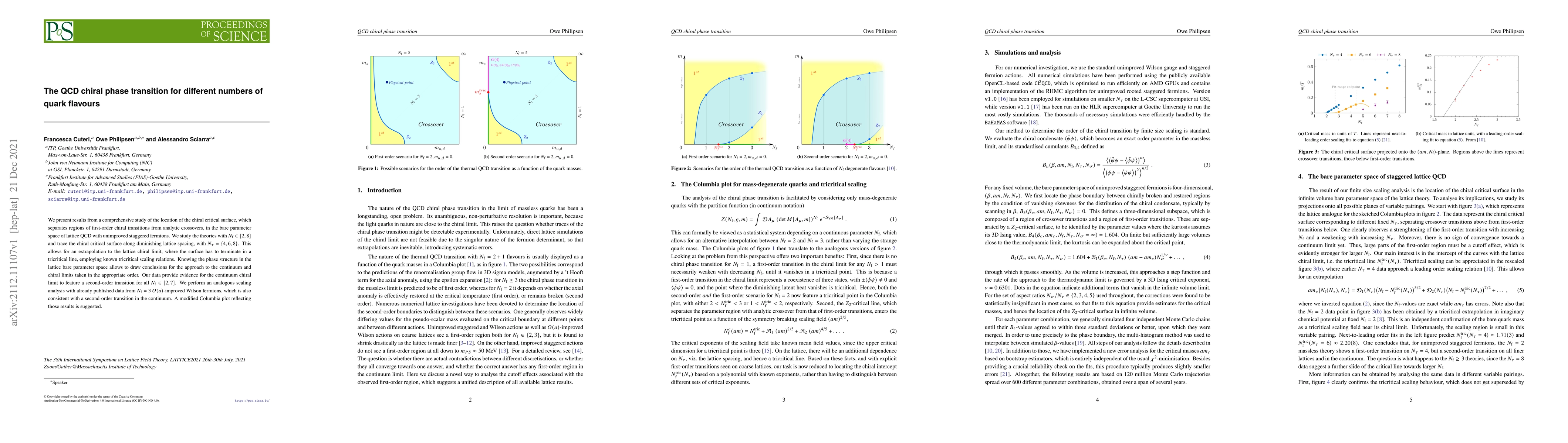 Thumbnail for The QCD chiral phase transition for different numbers of quark flavours