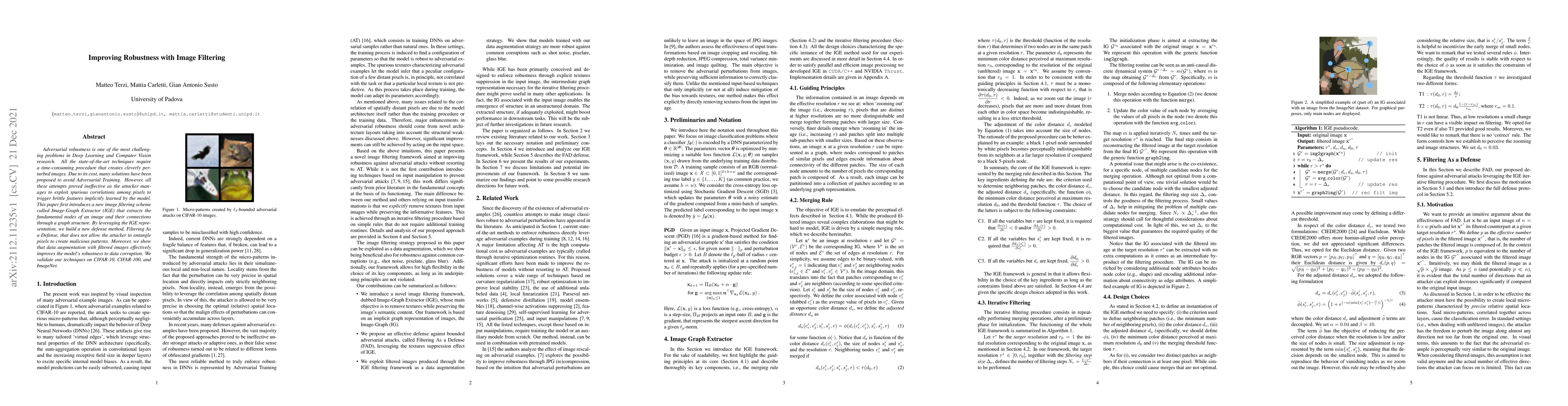 Thumbnail for Improving Robustness with Image Filtering