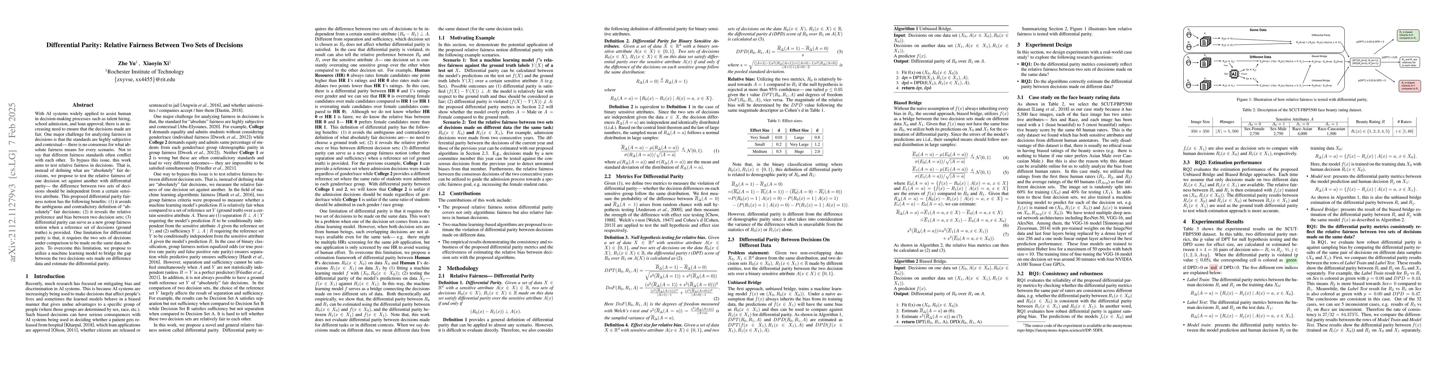 Thumbnail for Testing Relative Fairness in Human Decisions With Machine Learning