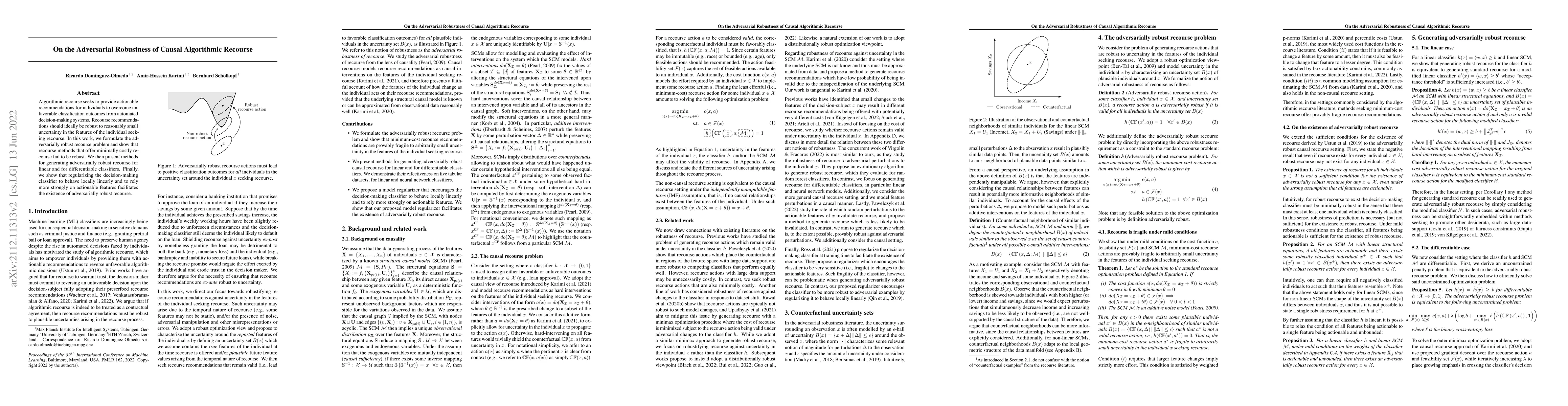 Thumbnail for On the Adversarial Robustness of Causal Algorithmic Recourse
