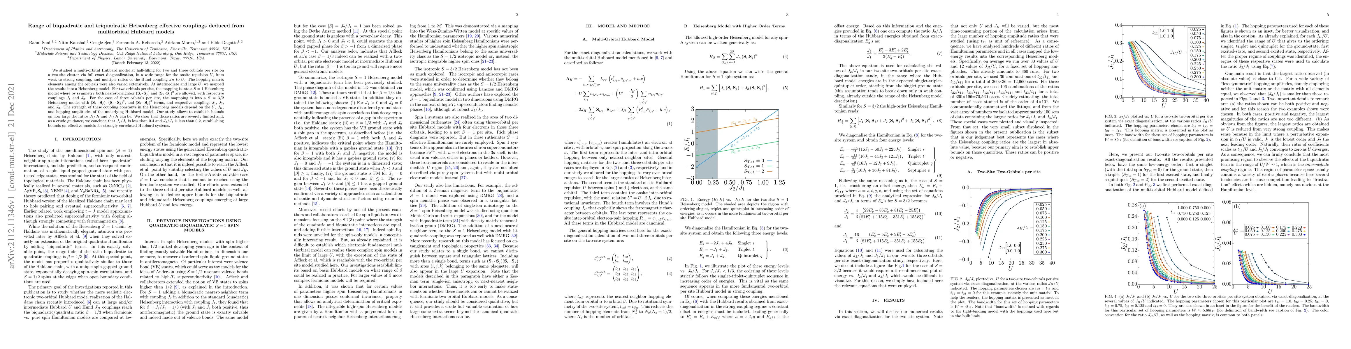 Thumbnail for Range of biquadratic and triquadratic Heisenberg effective couplings
  deduced from multiorbital Hubbard models