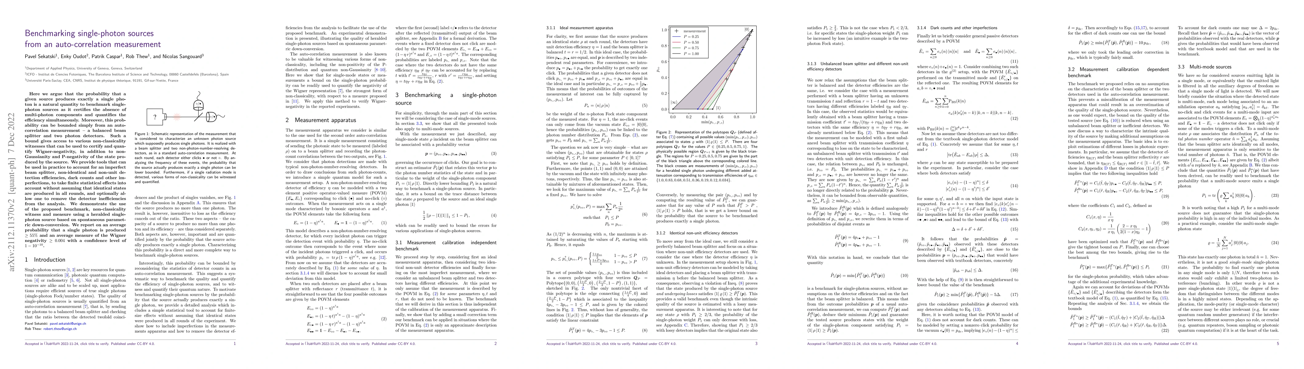 Thumbnail for Benchmarking single-photon sources from an auto-correlation measurement