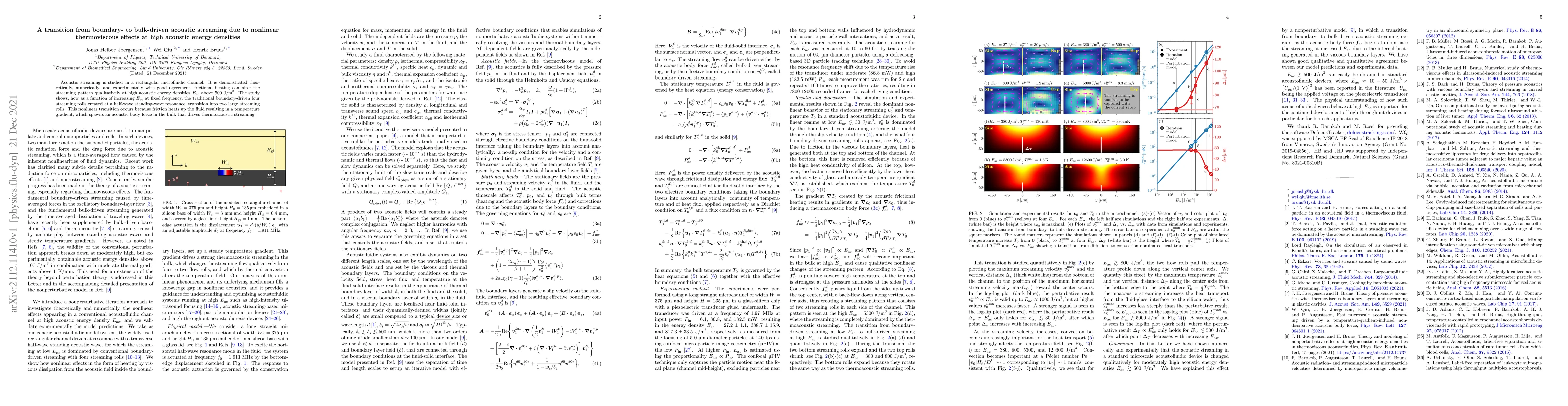 Thumbnail for A transition from boundary- to bulk-driven acoustic streaming due to
  nonlinear thermoviscous effects at high acoustic energy densities