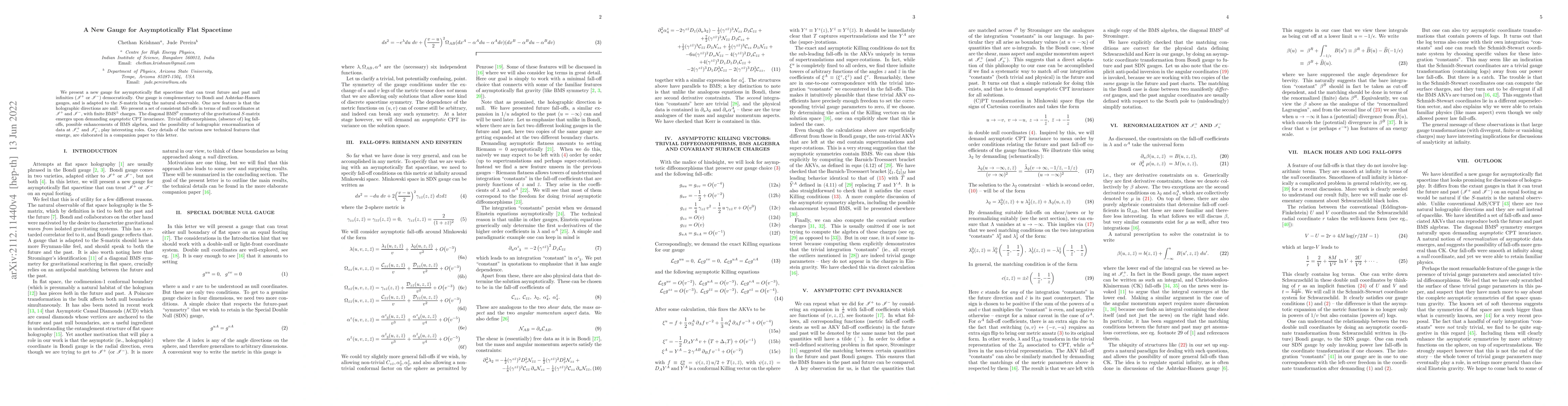 Thumbnail for A New Gauge for Asymptotically Flat Spacetime