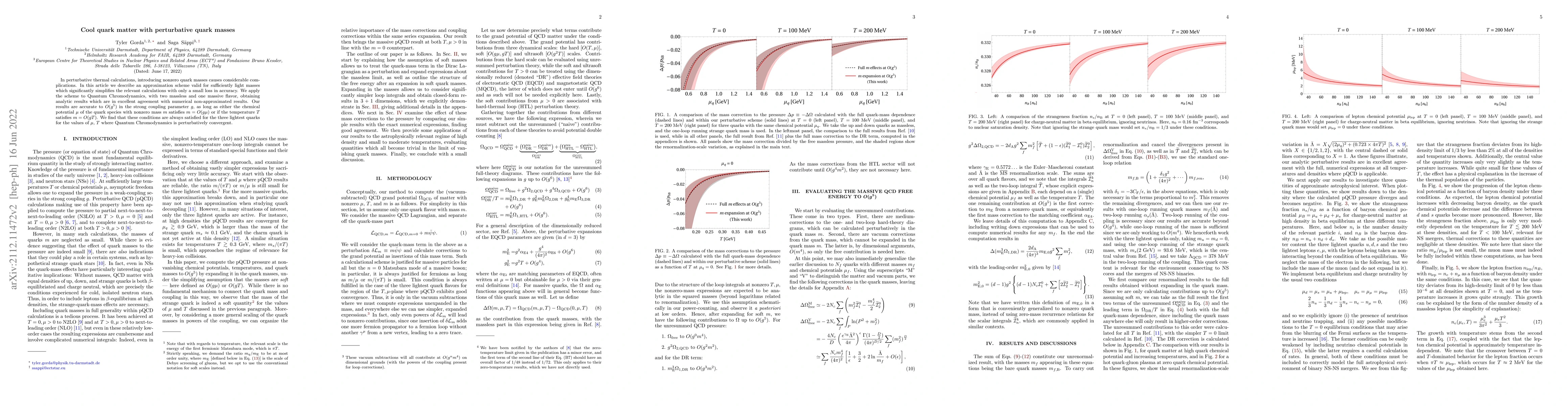 Thumbnail for Cool quark matter with perturbative quark masses
