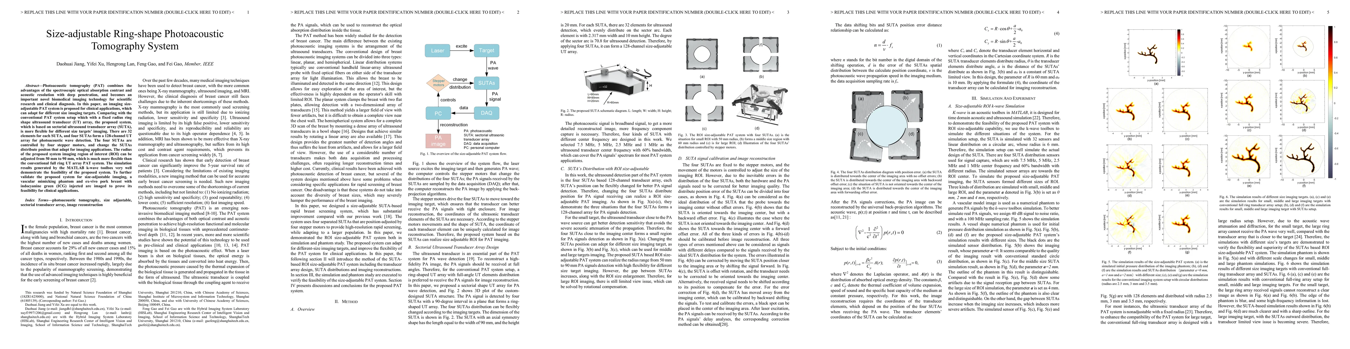 Thumbnail for Size-adjustable Ring-shape Photoacoustic Tomography System