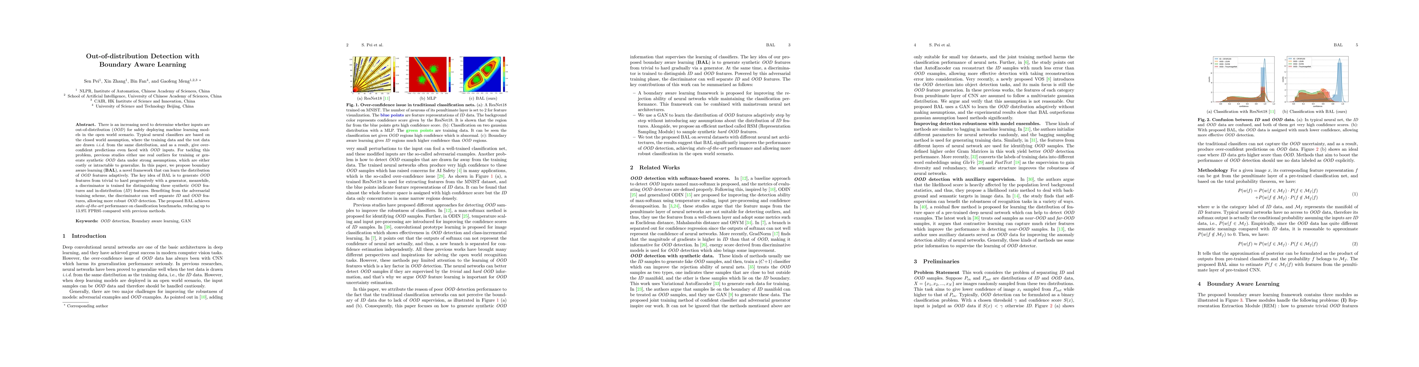 Thumbnail for Out-of-distribution Detection with Boundary Aware Learning