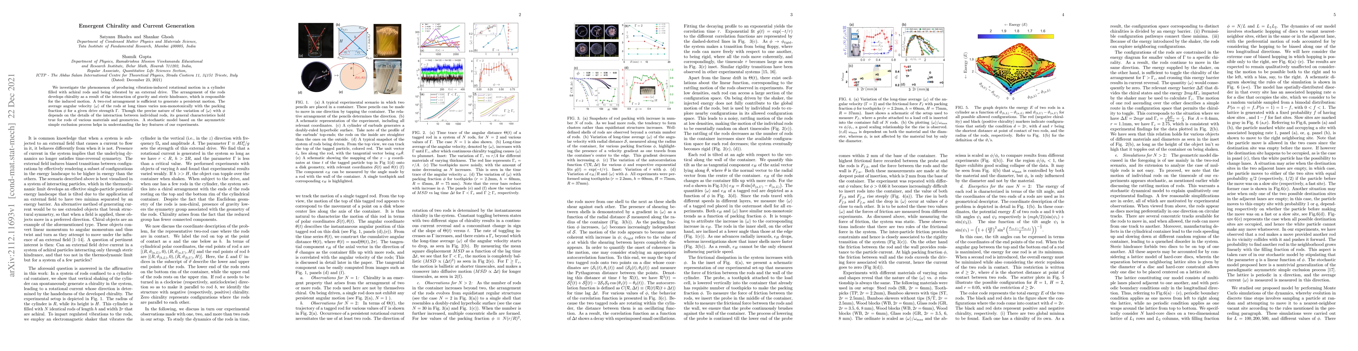 Thumbnail for Emergent Chirality and Current Generation