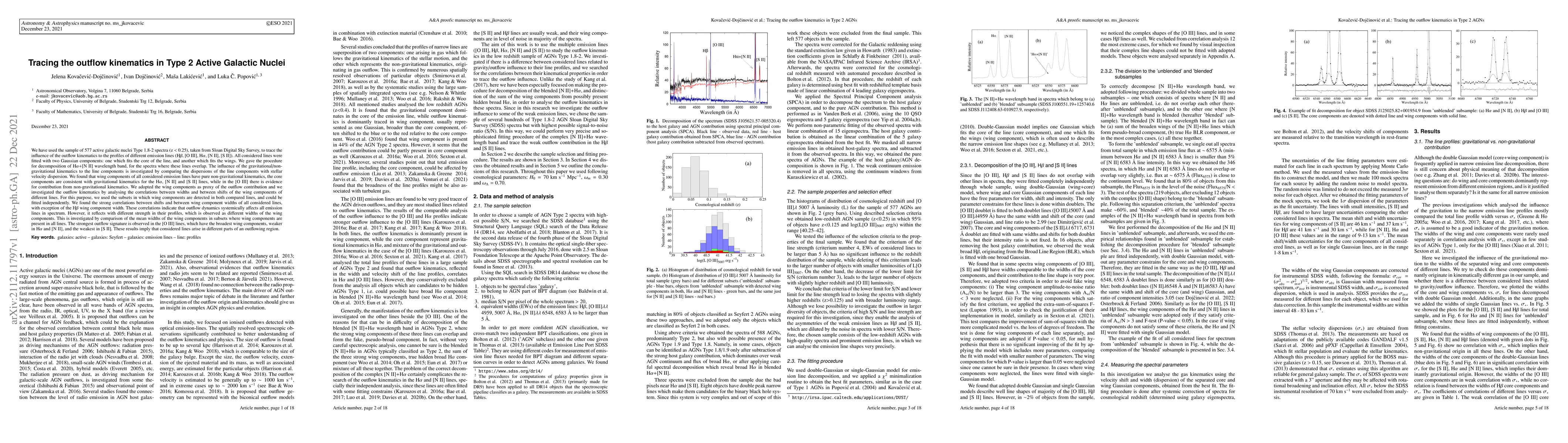 Thumbnail for Tracing the outflow kinematics in Type 2 Active Galactic Nuclei