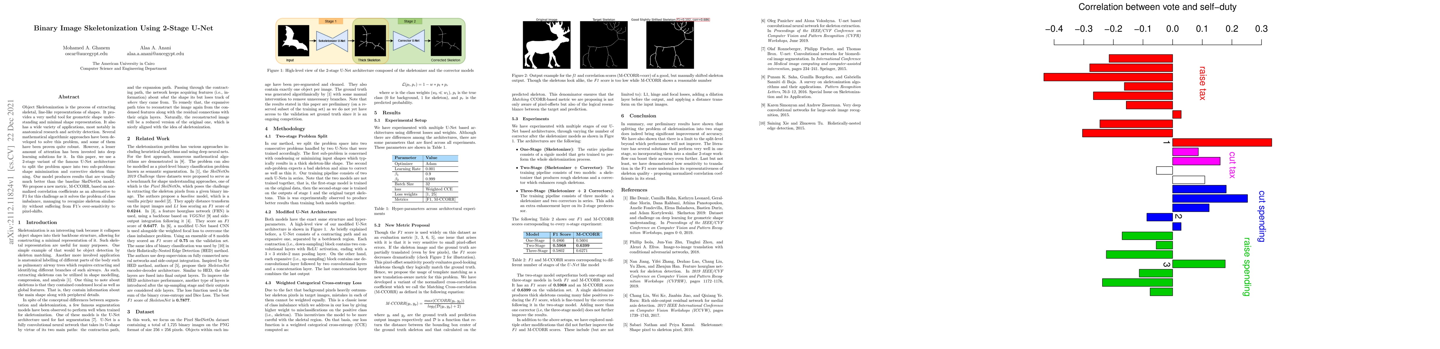 Thumbnail for Binary Image Skeletonization Using 2-Stage U-Net