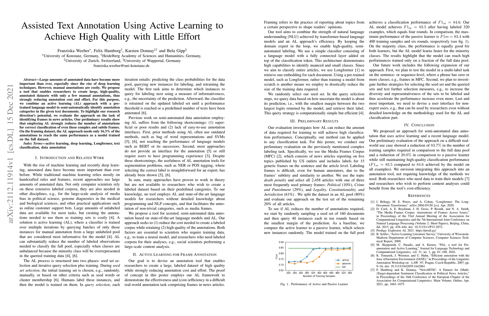 Thumbnail for Assisted Text Annotation Using Active Learning to Achieve High Quality
  with Little Effort