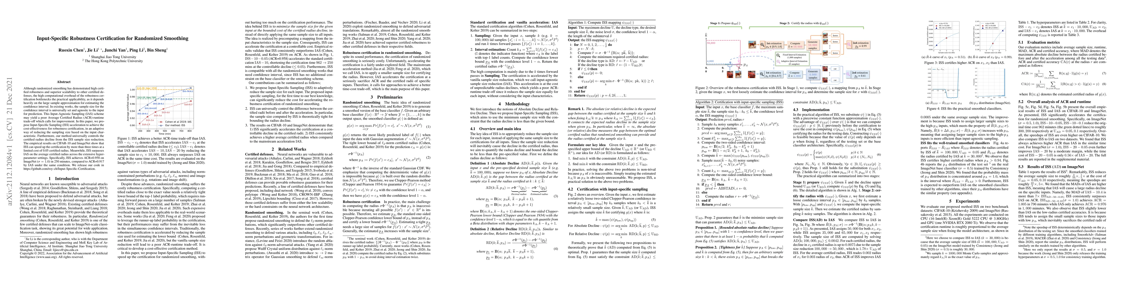 Thumbnail for Input-Specific Robustness Certification for Randomized Smoothing