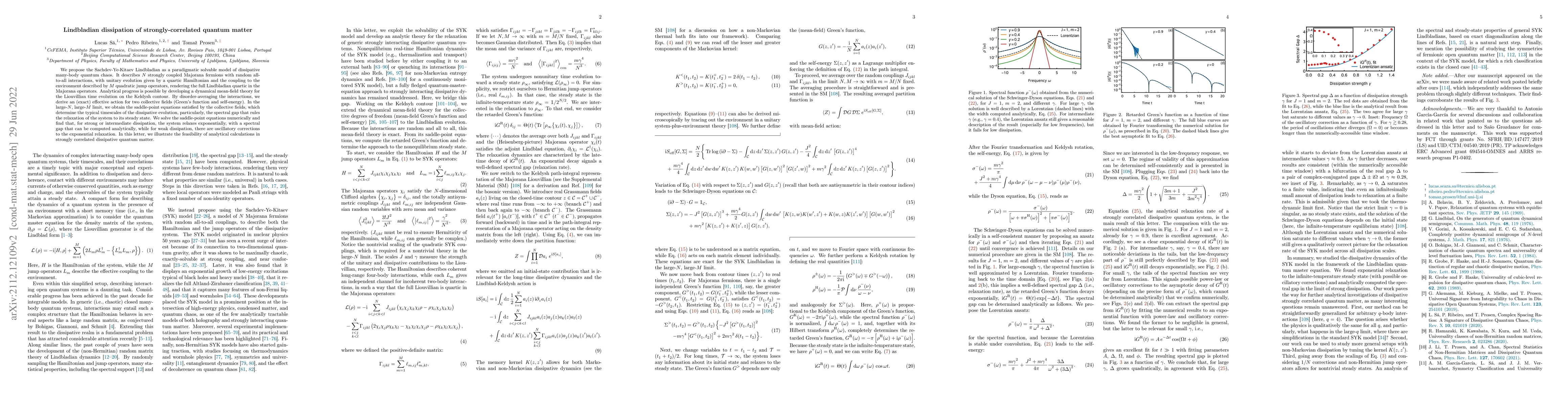 Thumbnail for Lindbladian dissipation of strongly-correlated quantum matter