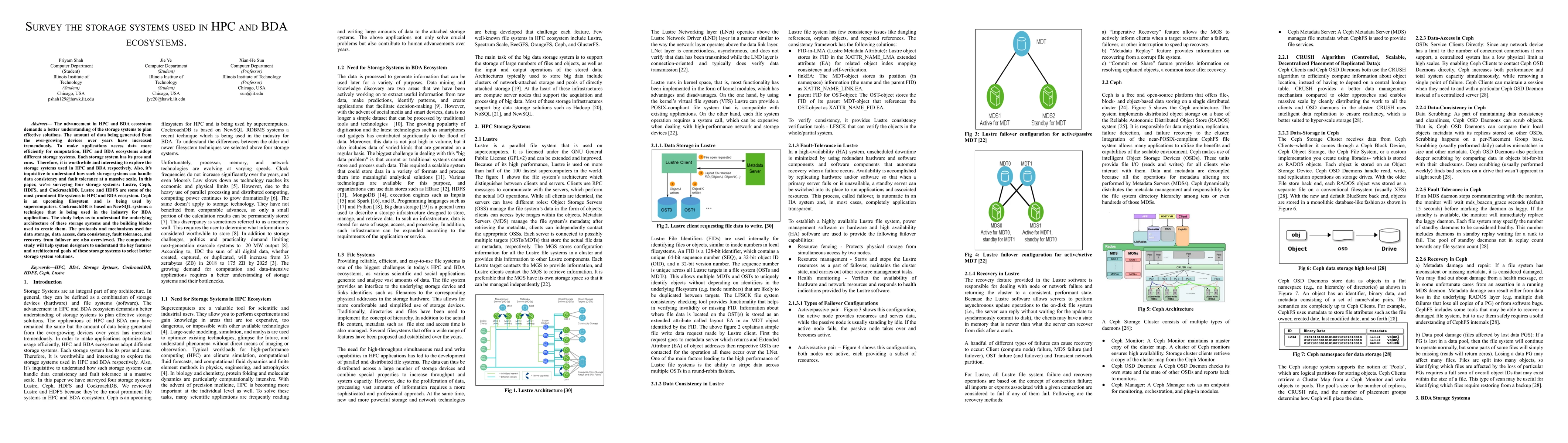 Thumbnail for Survey the storage systems used in HPC and BDA ecosystems