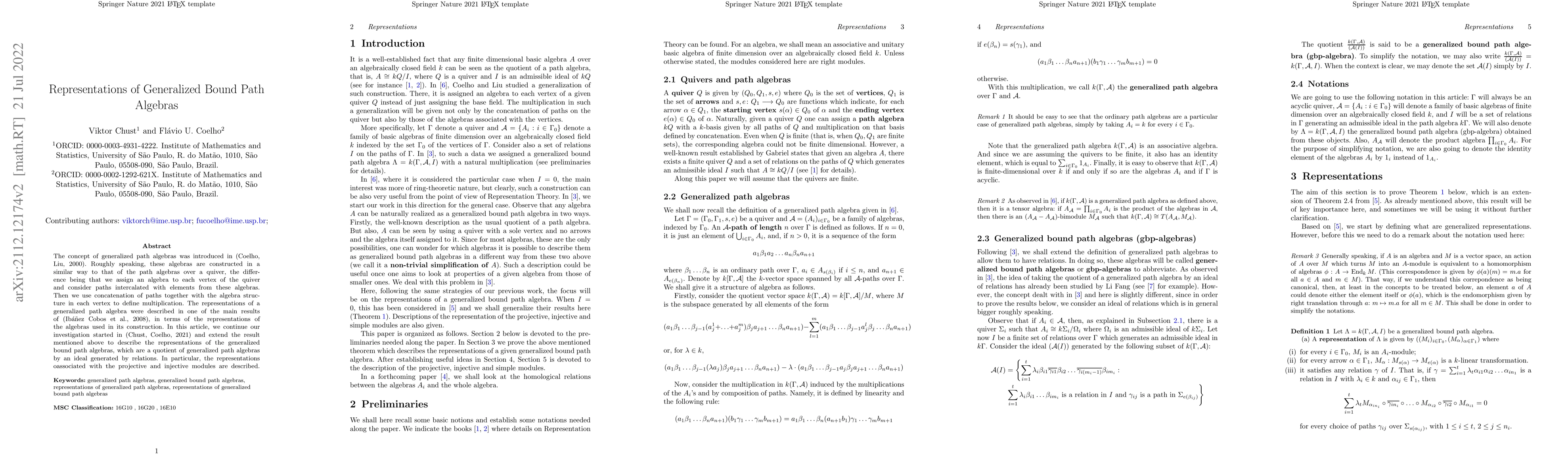 Thumbnail for Representations of generalized bound path algebras