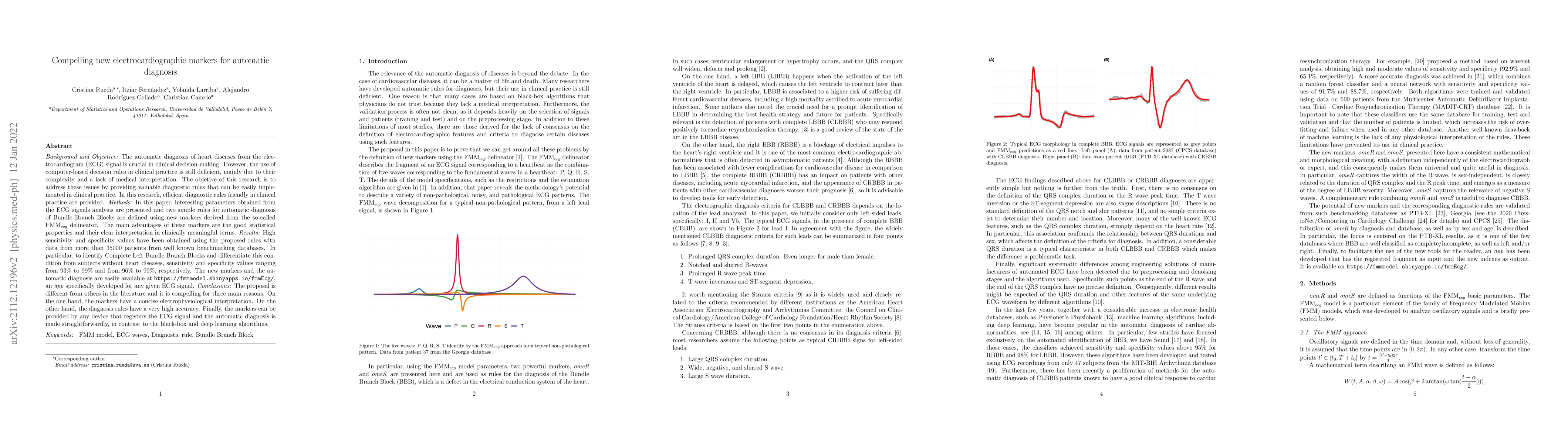 Thumbnail for Compelling new electrocardiographic markers for automatic diagnosis
