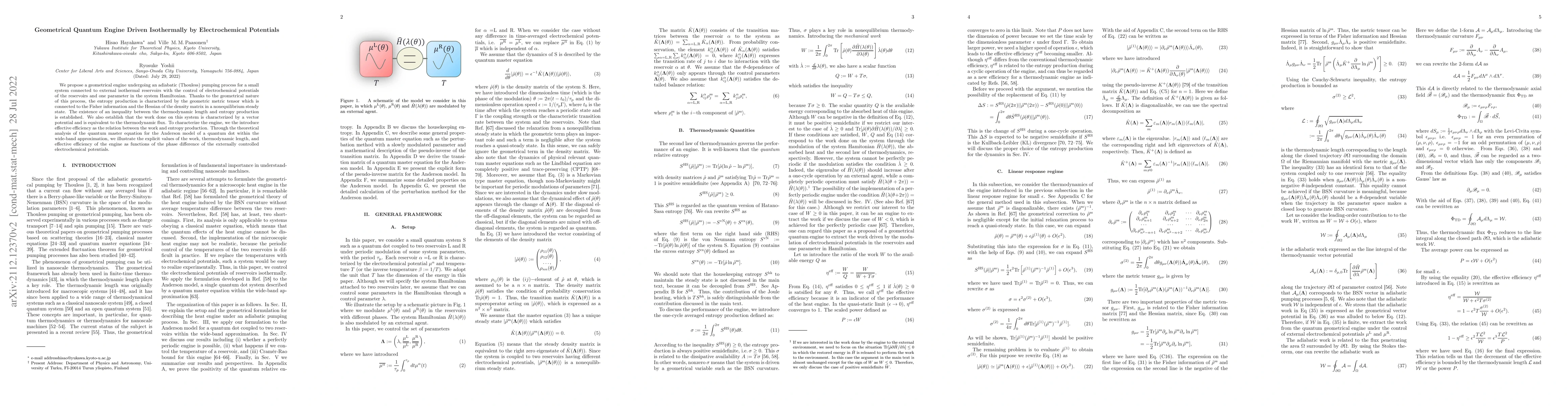 Thumbnail for Geometrical Quantum Chemical Engine