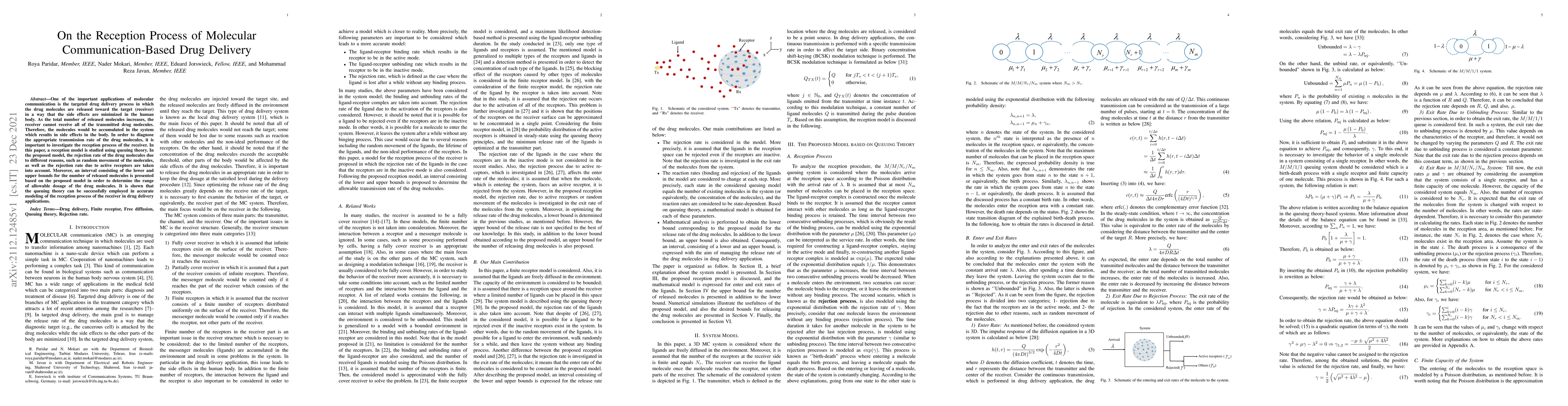 Thumbnail for On the Reception Process of Molecular Communication-Based Drug Delivery