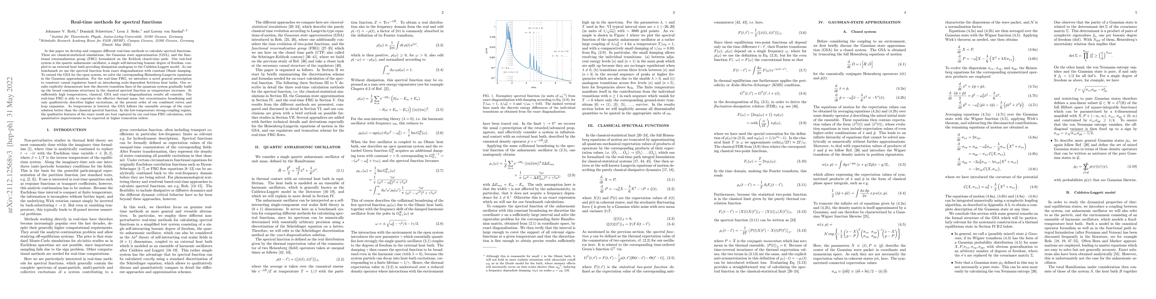 Thumbnail for Real-time methods for spectral functions