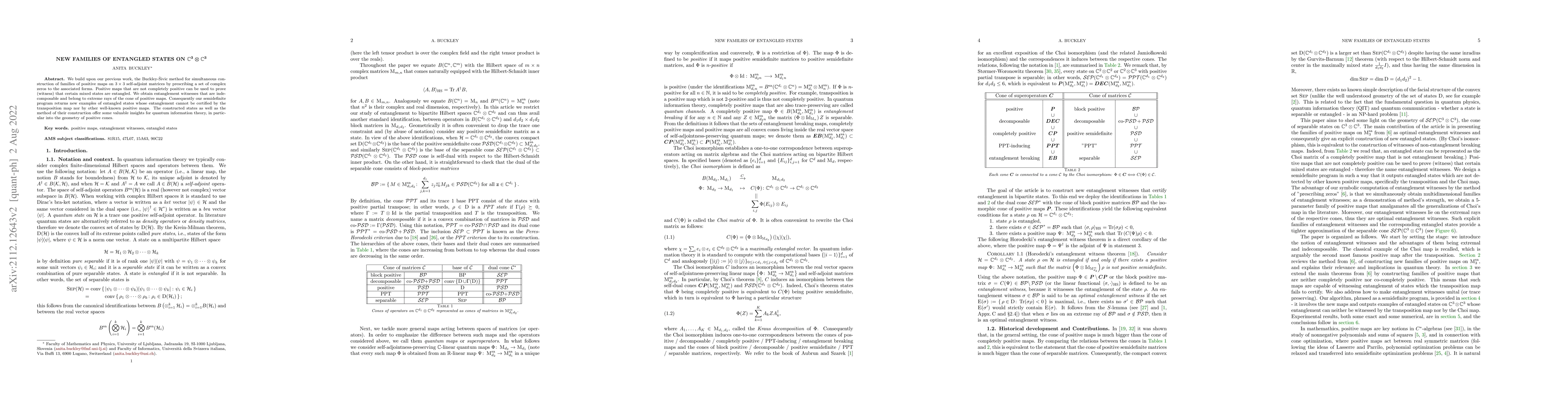 Thumbnail for New examples of entangled states on $\mathbb{C}^3 \otimes \mathbb{C}^3$