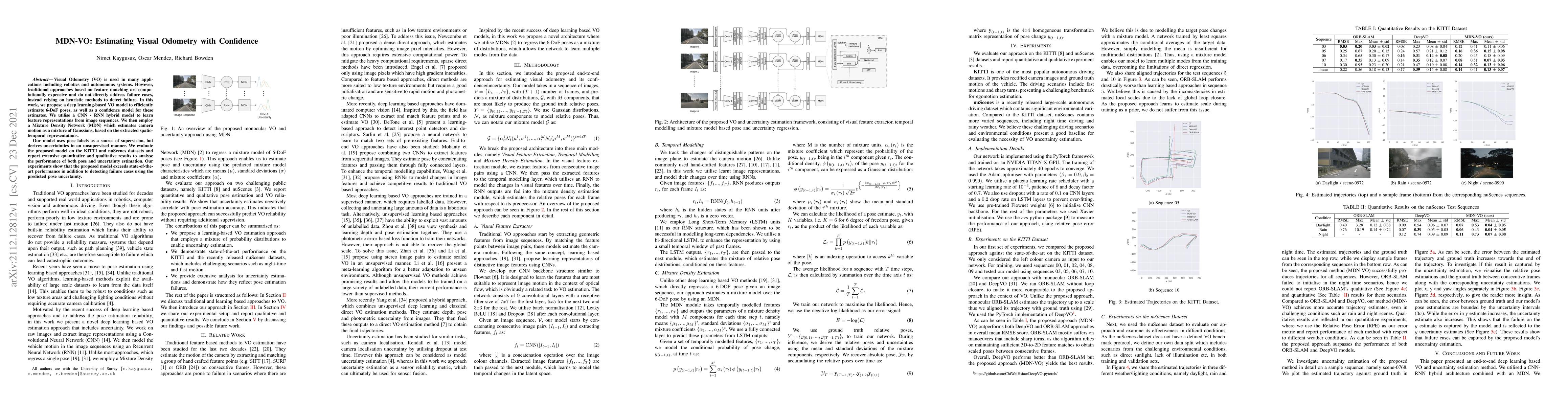 Thumbnail for MDN-VO: Estimating Visual Odometry with Confidence