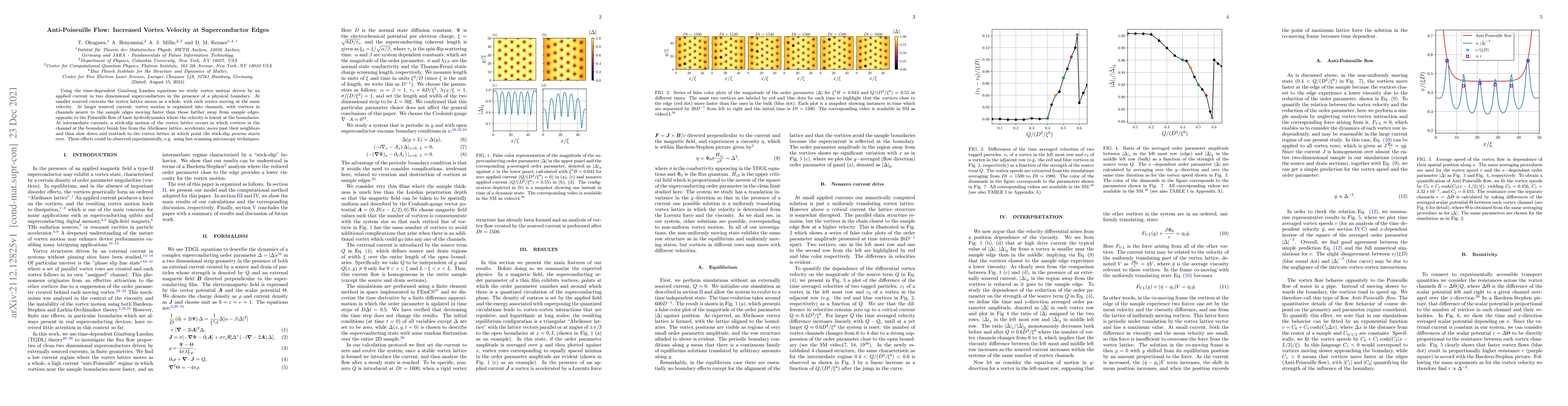 Thumbnail for Anti-Poiseuille Flow: Increased Vortex Velocity at Superconductor Edges