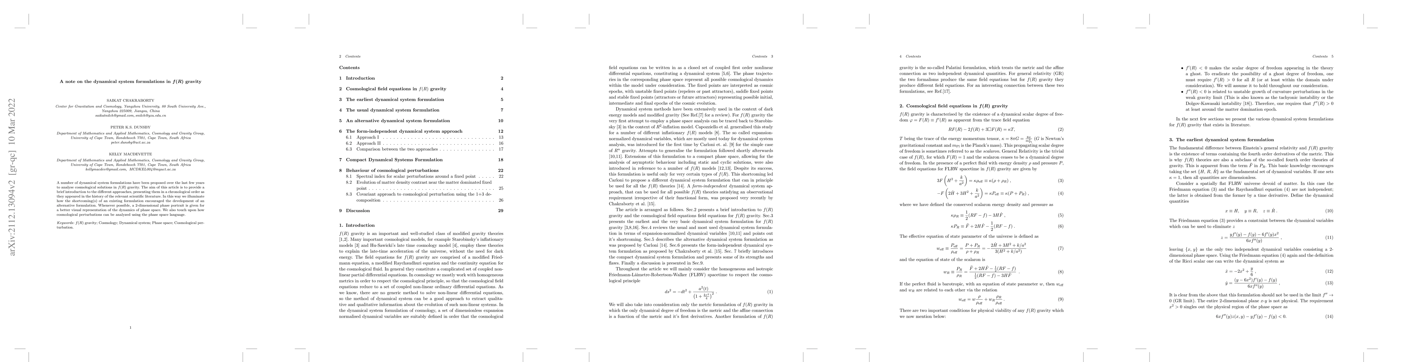 Thumbnail for A note on the dynamical system formulations in $f(R)$ gravity