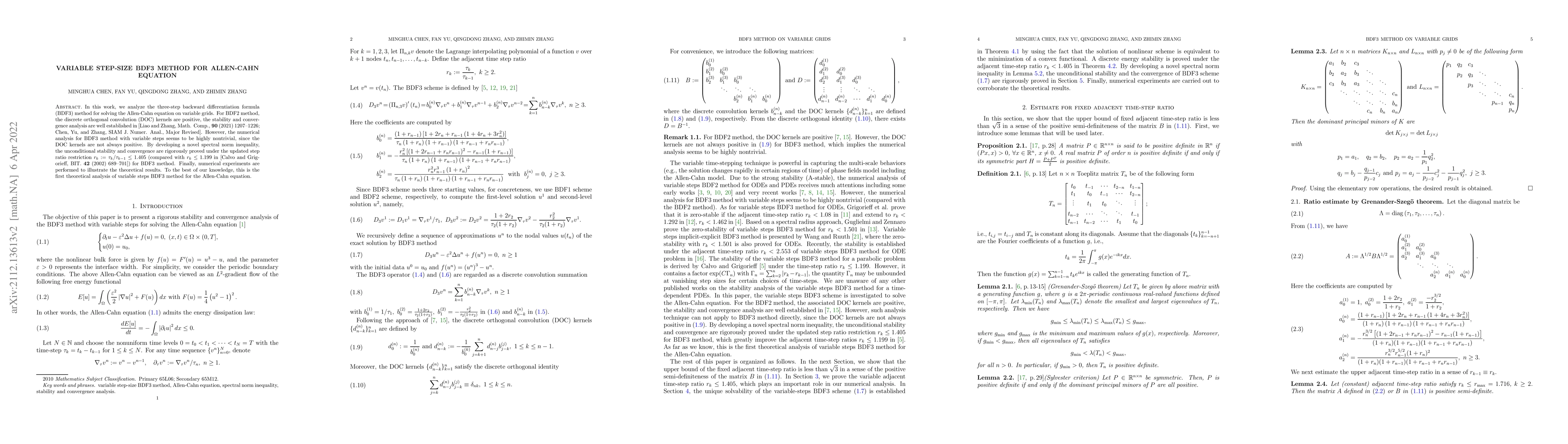 Thumbnail for Variable step-size BDF3 method for Allen-Cahn equation