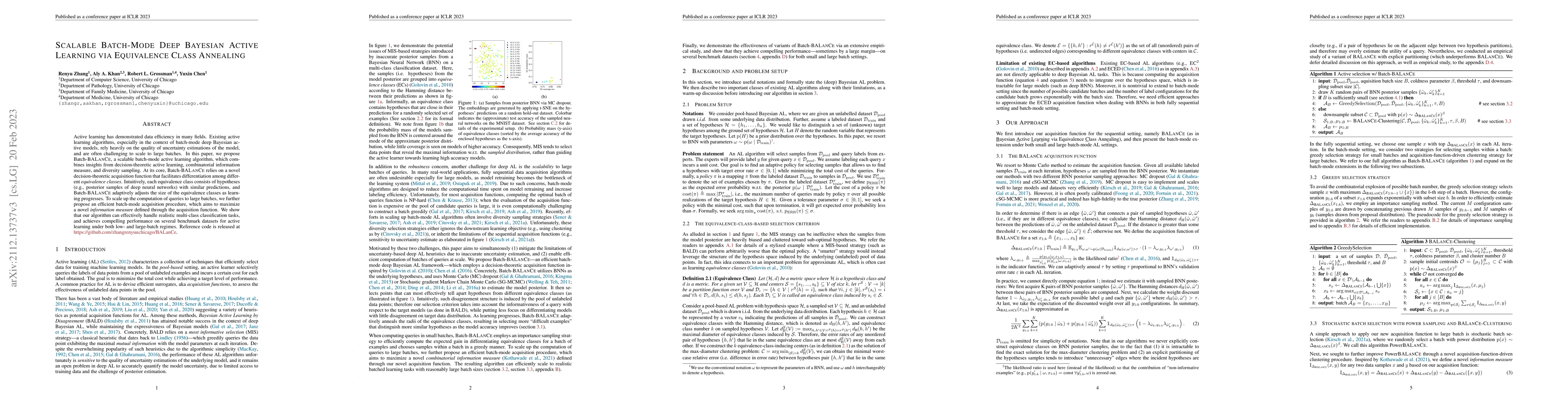 Thumbnail for Scalable Batch-Mode Deep Bayesian Active Learning via Equivalence Class
  Annealing