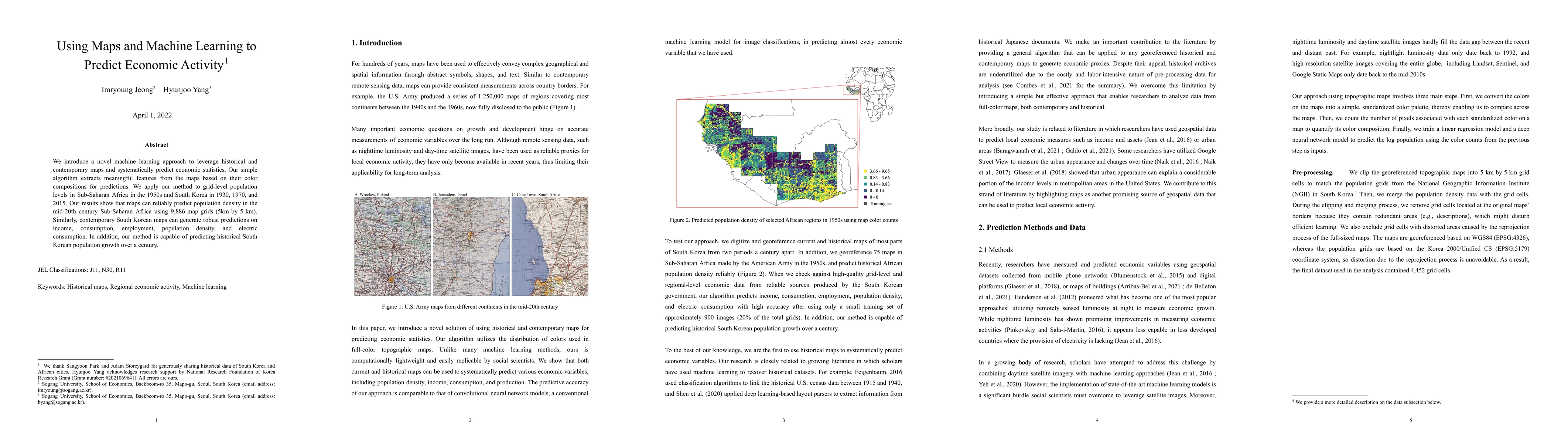 Thumbnail for Using maps to predict economic activity