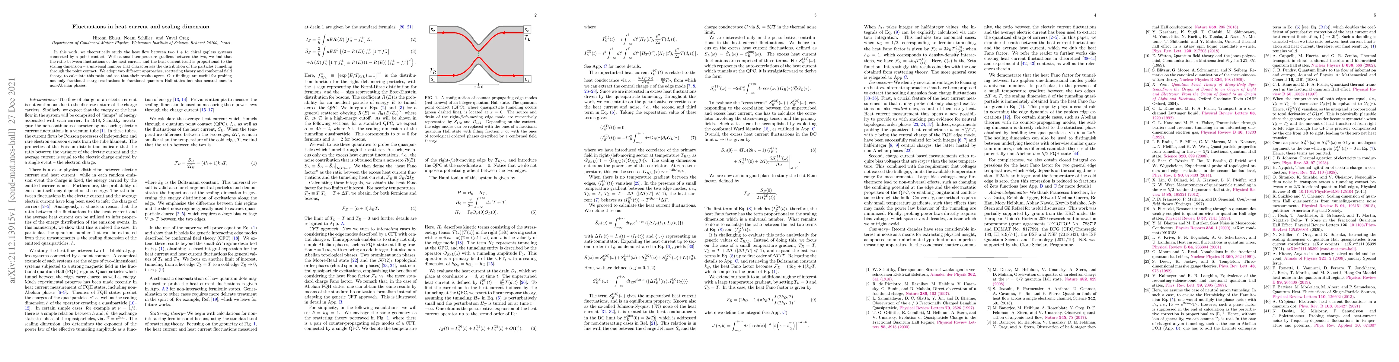 Thumbnail for Fluctuations in heat current and scaling dimension