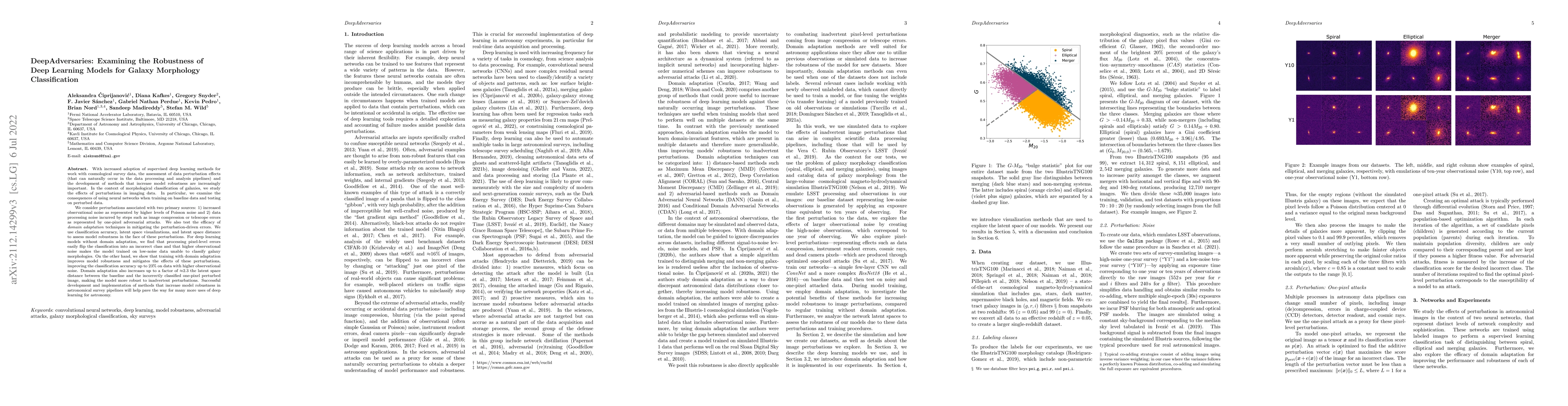 Thumbnail for DeepAdversaries: Examining the Robustness of Deep Learning Models for
  Galaxy Morphology Classification
