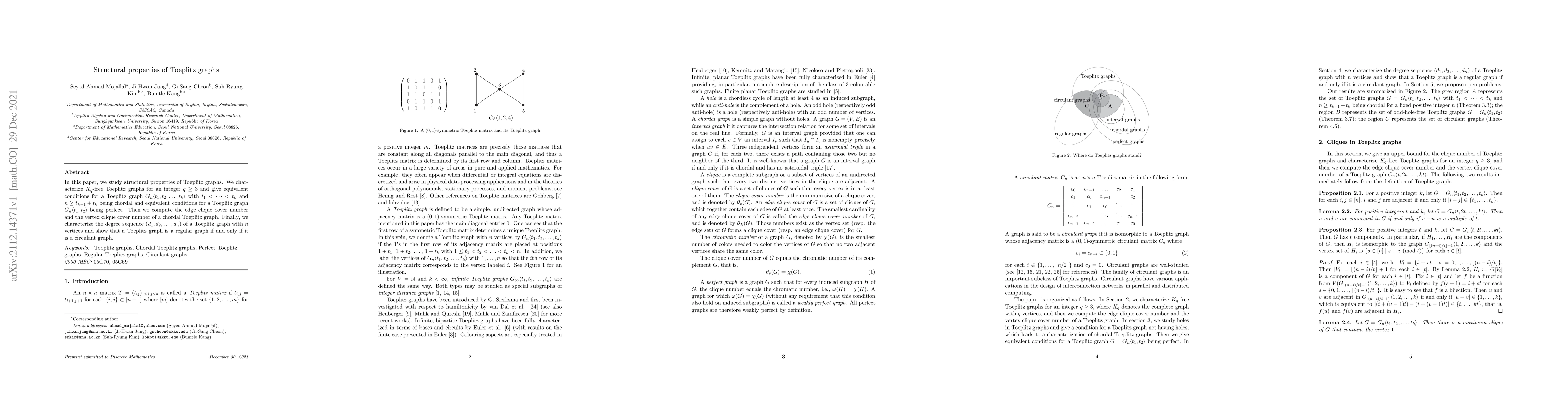 Thumbnail for Structural properties of Toeplitz graphs