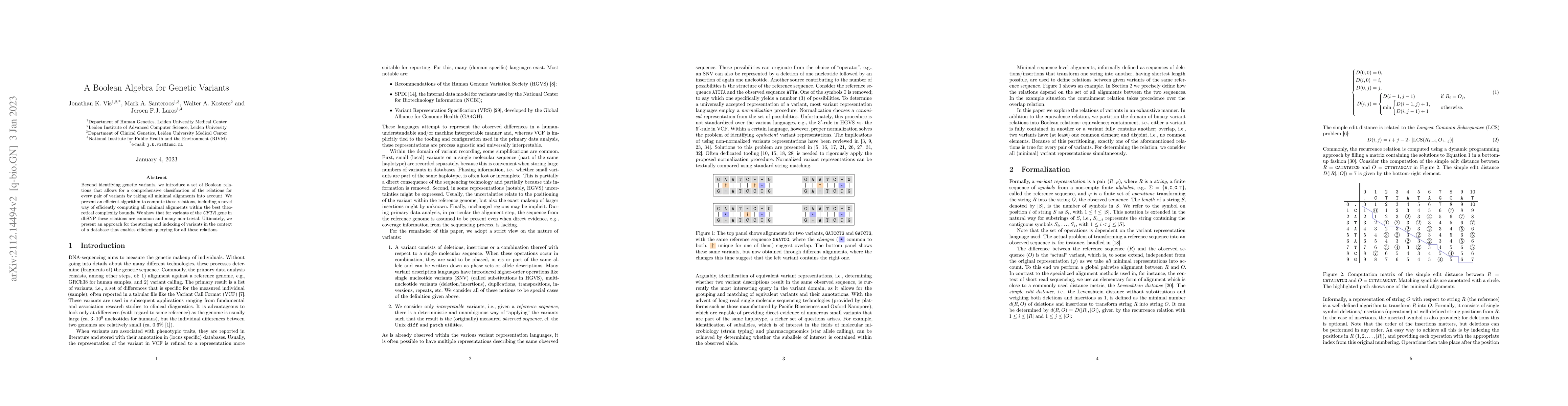Thumbnail for A Boolean Algebra for Genetic Variants