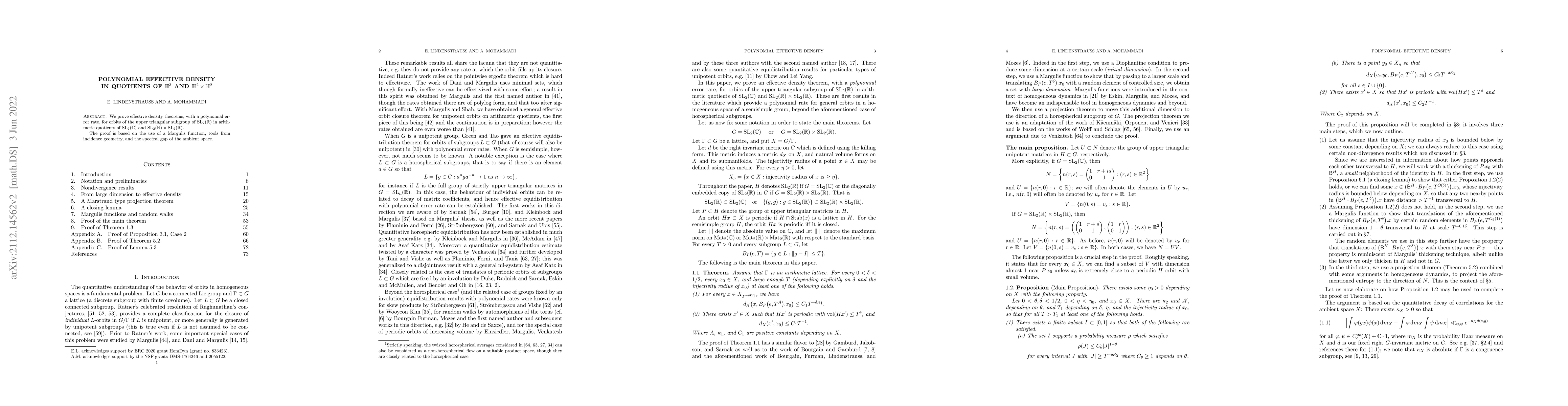 Thumbnail for Polynomial effective density in quotients of $\mathbb H^3$ and $\mathbb
  H^2\times\mathbb H^2$