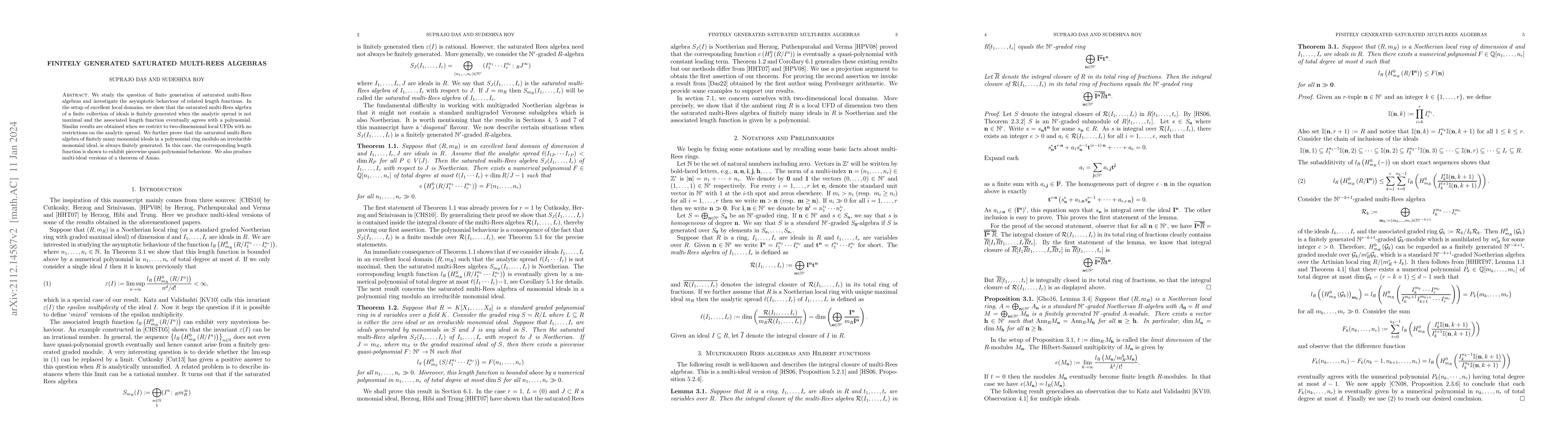 Thumbnail for Finitely generated saturated multi-Rees algebras