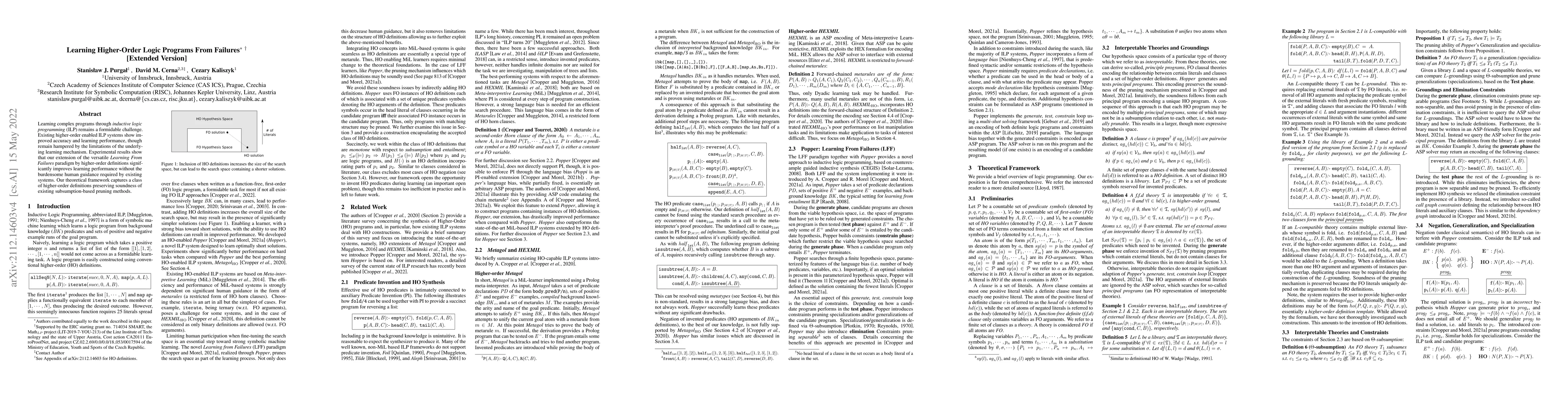 Thumbnail for Learning Higher-Order Programs without Meta-Interpretive Learning